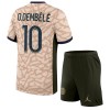 Maglia ufficiale Paris Saint Germain O. Dembele 10 4th Jordan 2023-24 per Bambino